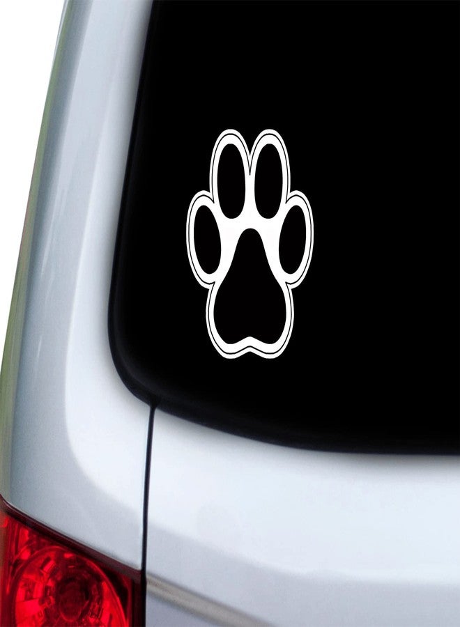 Rogue River Tactical Pet Dog Cat Paw Print Bumper Sticker Car Decal Gift Laptop Wall Window Bumper Sticker 5" - Image 3